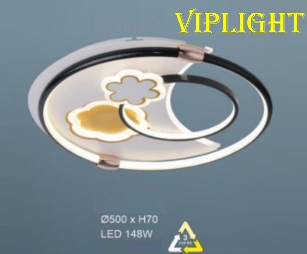 ĐÈN MÂM LED ÁP TRẦN TRANG TRÍ PHÒNG KHÁCH VLHFML7206