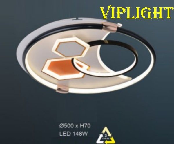 ĐÈN MÂM LED ÁP TRẦN TRANG TRÍ PHÒNG KHÁCH VLHFML7207