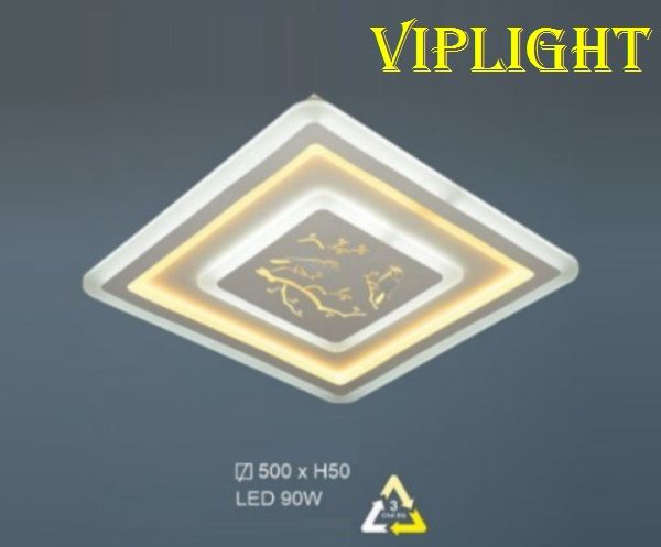 ĐÈN MÂM LED ỐP TRẦN TRANG TRÍ VLHFMLB102