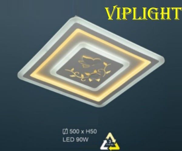 ĐÈN MÂM LED ỐP TRẦN TRANG TRÍ VLHFMLB103