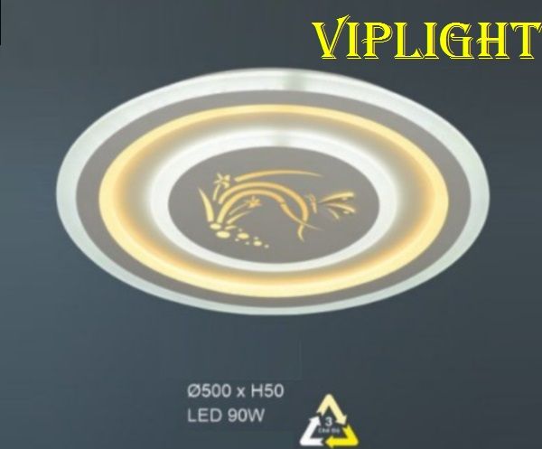 ĐÈN MÂM LED ÁP TRẦN TRANG TRÍ VLHFMLB105
