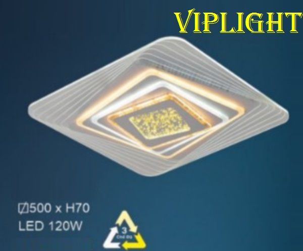 ĐÈN MÂM LED ĐỔI MÀU ỐP TRẦN TRANG TRÍ VLHFML7213