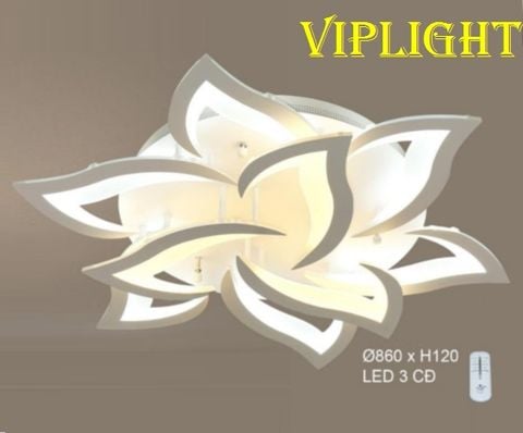  ĐÈN MÂM LED ĐỔI MÀU TRANG TRÍ VL355OT36T9 