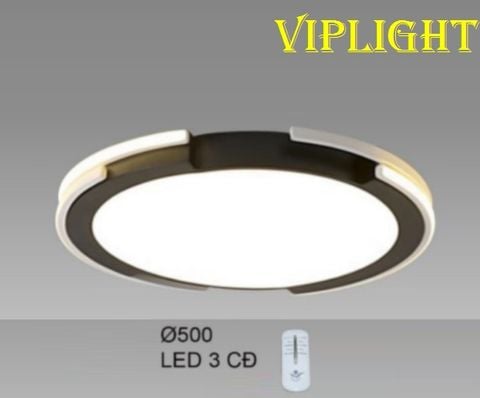  ĐÈN MÂM LED GẮN ỐP TRẦN TRANG TRÍ VL355OT75T ĐEN 