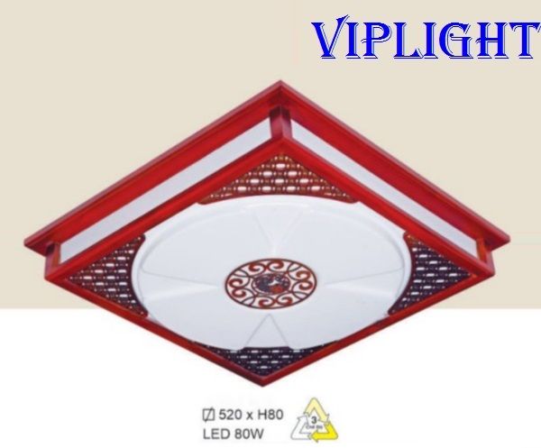 ĐÈN MÂM LED ỐP TRẦN GỖ TRANG TRÍ VLHFOTG01