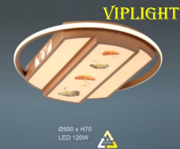 ĐÈN MÂM LED ỐP TRẦN TRANG TRÍ PHÒNG KHÁCH VLHFML7198