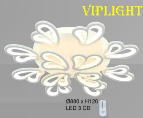  ĐÈN MÂM LED TRANG TRÍ PHÒNG KHÁCH VL355OT8063T12 