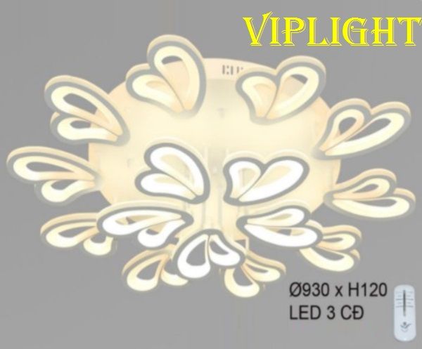 ĐÈN MÂM LED TRANG TRÍ PHÒNG KHÁCH VL355OT8063T15