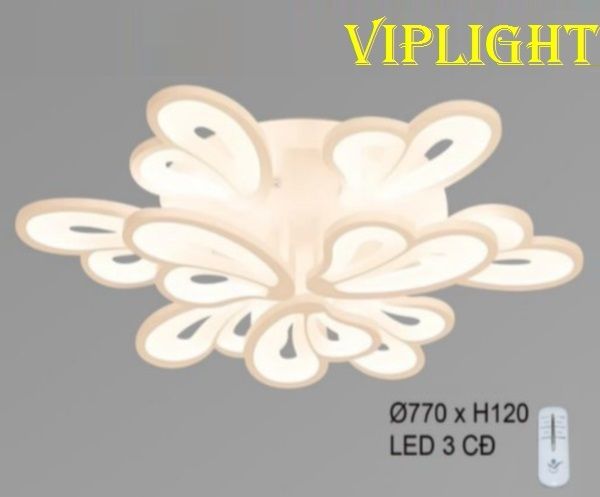 ĐÈN MÂM LED TRANG TRÍ PHÒNG KHÁCH VL355OT8063T9