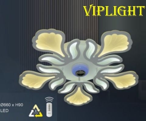  ĐÈN MÂM LED TRANG TRÍ VLHFCY097 (5 CÁNH) 