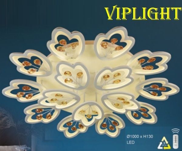 ĐÈN MÂM LED TRANG TRÍ VLHFCY3640 (15 CÁNH)