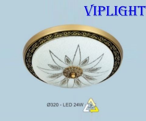  ĐÈN MÂM ỐP TRẦN BIỆT THỰ TRANG TRÍ VLHFOTY023 (PHI Ø320) 
