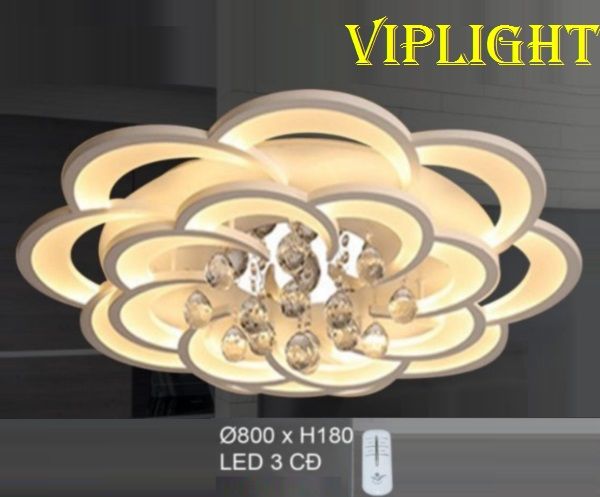ĐÈN MÂM ỐP TRẦN LED 3 BA CHẾ ĐỘ TRANG TRÍ VL355OT42T16