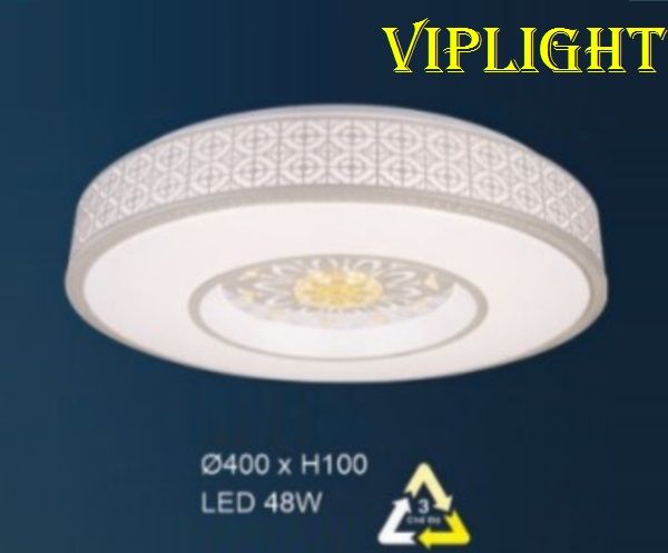 ĐÈN MÂM ỐP TRẦN TRANG TRÍ LED 3 BA CHẾ ĐỘ SÁNG VLHFOTA5