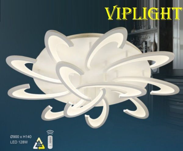 ĐÈN MÂM ỐP TRẦN TRANG TRÍ LED 3 BA CHẾ ĐỘ VLHFCY8601 (12 CÁNH)