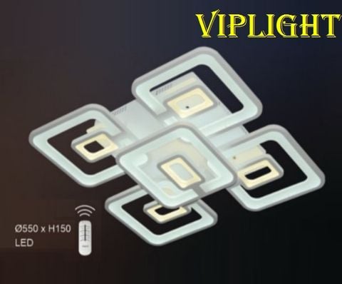  ĐÈN MÂM ỐP TRẦN TRANG TRÍ LED 3 BA MÀU VLHFCY094 (5 CÁNH) 