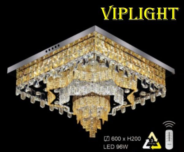 ĐÈN MÂM PHA LÊ ỐP TRẦN TRANG TRÍ VLHFML7125 (VUÔNG PHI Ø600)