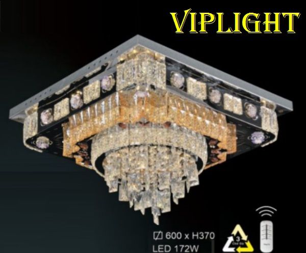 ĐÈN MÂM PHA LÊ ỐP TRẦN TRANG TRÍ VLHFML7127 (VUÔNG PHI Ø600)