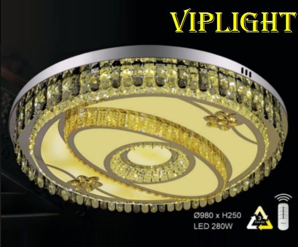 ĐÈN MÂM PHA LÊ TRANG TRÍ PHÒNG KHÁCH VLHFML7044 (TRÒN PHI Ø980)