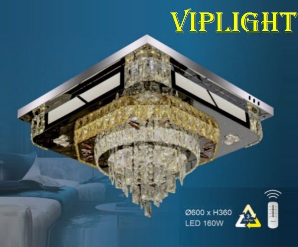 ĐÈN MÂM PHA LÊ TRANG TRÍ PHÒNG KHÁCH VLHFML7112 (VUÔNG PHI Ø600)