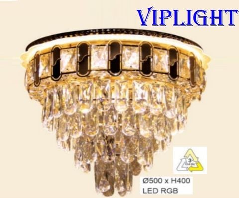  ĐÈN MÂM PHA LÊ TRANG TRÍ VLHFML7028 (TRÒN PHI Ø500) 