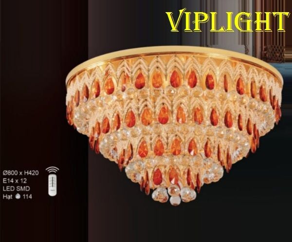 ĐÈN MÂM PHA LÊ TRANG TRÍ VLMFL1676 Ø800