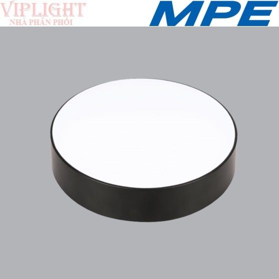 ĐÈN ỐP NỔI TRÀN VIỀN LED BA MÀU 24W MPE SRDLB-24/3C (TRÒN-VỎ ĐEN)