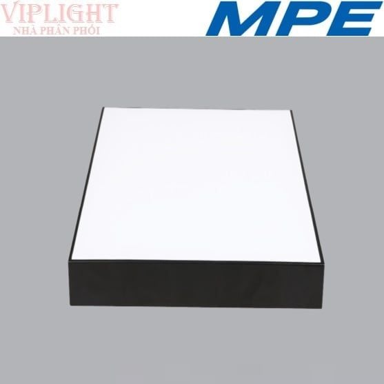 ĐÈN ỐP NỔI TRÀN VIỀN LED BA MÀU 24W MPE SSDLB-24/3C (VUÔNG-VỎ ĐEN)