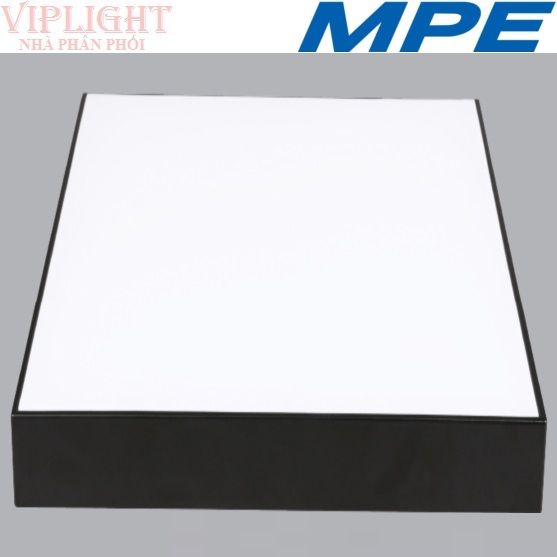 ĐÈN ỐP NỔI TRÀN VIỀN LED BA MÀU 48W MPE SSDLB-48/3C (VUÔNG-VỎ ĐEN)