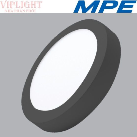 ĐÈN ỐP NỔI TRÒN LED 3 CHẾ ĐỘ MÀU 24W MPE SRPLB-24/3C (THÂN VỎ MÀU ĐEN)