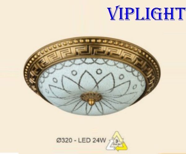 ĐÈN ỐP TRẦN BAN CÔNG TÂN CỔ ĐIỂN VLHFOTY013 (PHI Ø320)