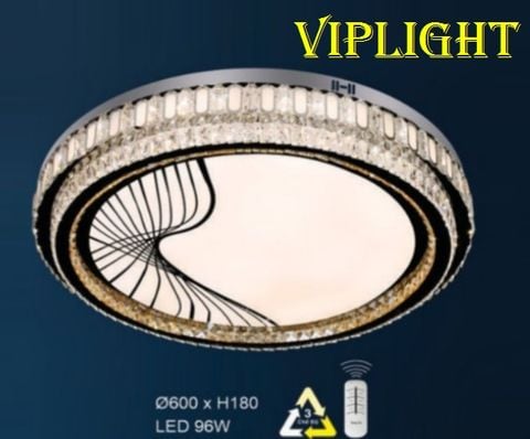  ĐÈN ỐP TRẦN PHÒNG KHÁCH VLHFML7069 (TRÒN PHI Ø600) 