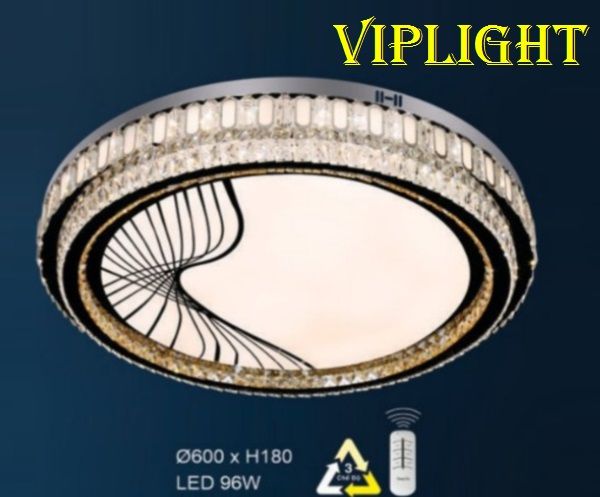 ĐÈN ỐP TRẦN PHÒNG KHÁCH VLHFML7069 (TRÒN PHI Ø600)