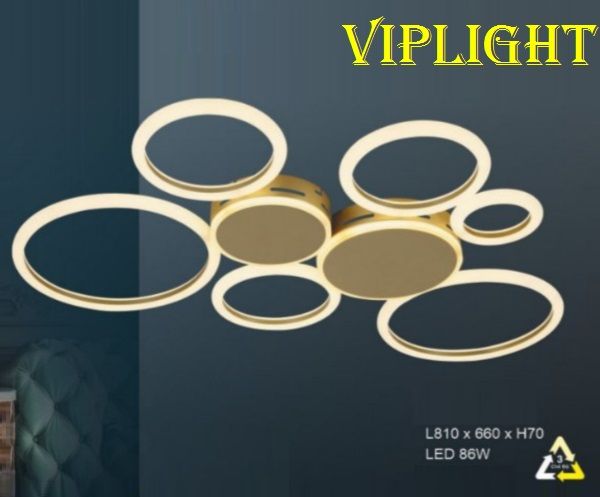 ĐÈN ỐP TRẦN THẤP TRANG TRÍ VLHFCY8504