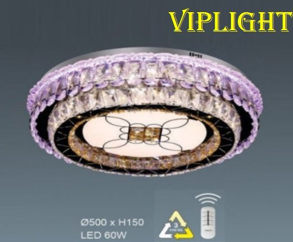 ĐÈN ỐP TRẦN TRANG TRÍ VLHFML7084 (TRÒN PHI Ø500)