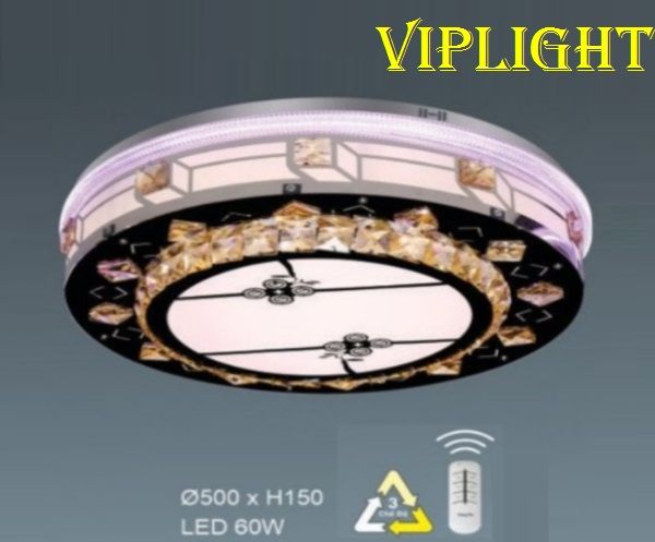 ĐÈN ỐP TRẦN TRANG TRÍ VLHFML7085 (TRÒN PHI Ø500)