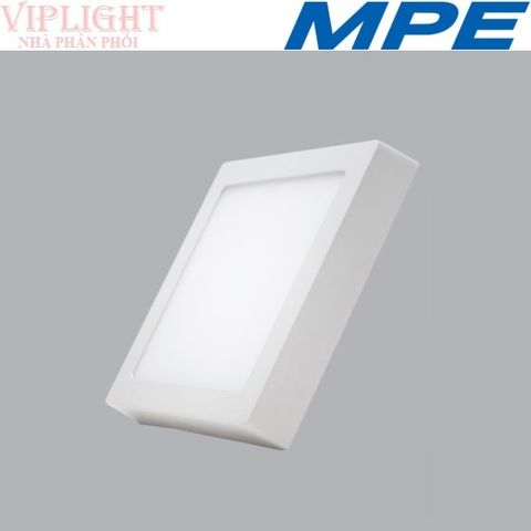  ĐÈN ỐP TRẦN VUÔNG LED BA MÀU 12W MPE SSPL-12/3C (LED 3 CHẾ ĐỘ) 