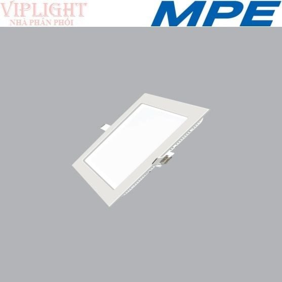 ĐÈN PANEL ÂM TRẦN VUÔNG SIÊU MỎNG LED 9W MPE SPL-9 (SPL-9T, SPL-9V)