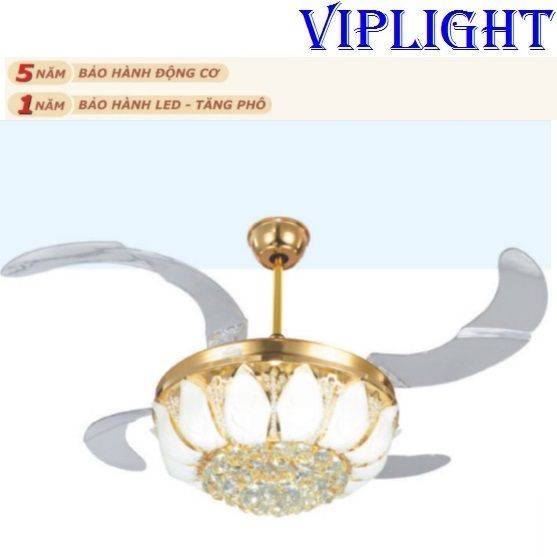 ĐÈN QUẠT TRẦN CÁNH GẬP (CÁNH XẾP) 1789