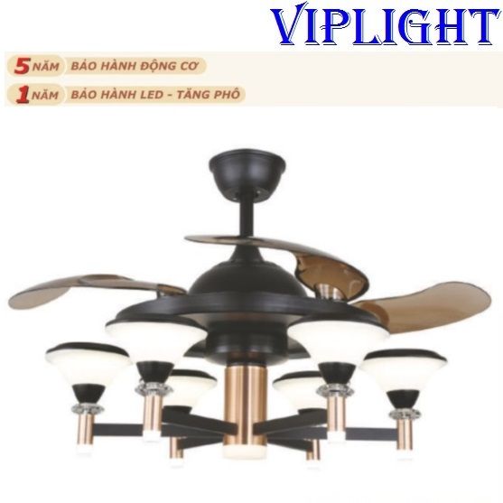 ĐÈN QUẠT TRẦN CÁNH GẬP (CÁNH XẾP) 6127