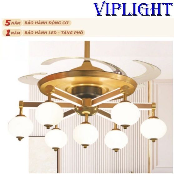 ĐÈN QUẠT TRẦN CÁNH GẬP (CÁNH XẾP) 6153