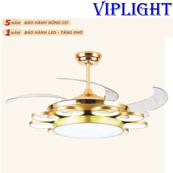 ĐÈN QUẠT TRẦN CÁNH GẬP (CÁNH XẾP) 6154