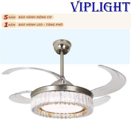 ĐÈN QUẠT TRẦN CÁNH GẬP (CÁNH XẾP) 6157