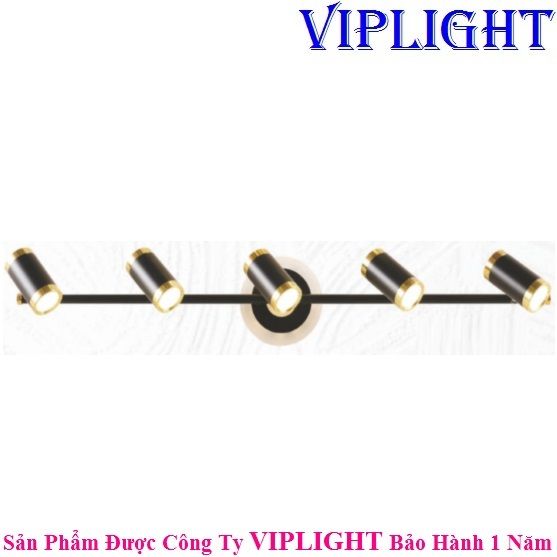 ĐÈN SOI TRANH 2202 _ 5 BÓNG ( LED RỌI TRANH - LED SOI GƯƠNG )