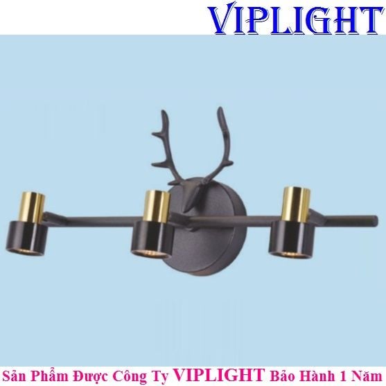 ĐÈN SOI TRANH 2223 _ 3 BÓNG ( LED RỌI TRANH - LED SOI GƯƠNG )