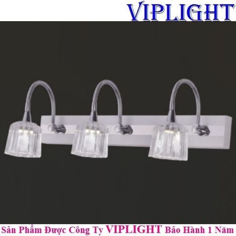  ĐÈN SOI TRANH 2227 _ 3 BÓNG ( LED RỌI TRANH - LED SOI GƯƠNG ) 