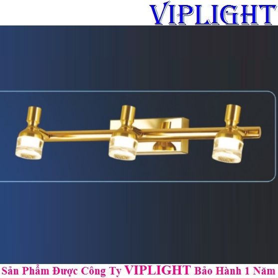 ĐÈN SOI TRANH 2244 _ 3 BÓNG ( LED RỌI TRANH - LED SOI GƯƠNG )