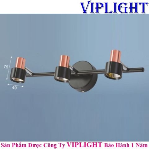  ĐÈN SOI TRANH 2901 _ 3 BÓNG ( LED RỌI TRANH - LED SOI GƯƠNG ) 