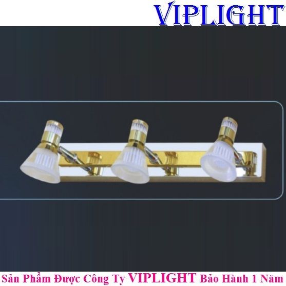 ĐÈN SOI TRANH 3179 _ 3 BÓNG ( LED RỌI TRANH - LED SOI GƯƠNG )