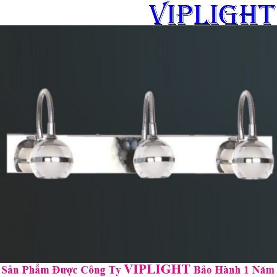 ĐÈN SOI TRANH 8038 _ 3 BÓNG ( LED RỌI TRANH - LED SOI GƯƠNG )